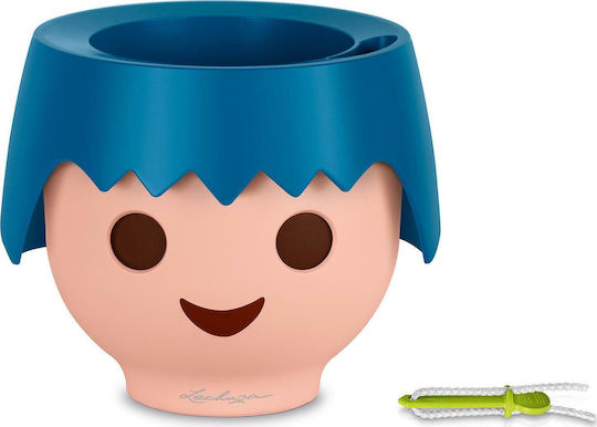 Lechuza Playmobil Ojo Αυτοποτιζόμενη Γλάστρα Πλαστική Πράσινη 21x21εκ.