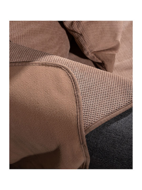 Silk Fashion 1715 Ριχτάρι Τριθέσιου Καναπέ Chenille 180x300εκ. Μπεζ 6978000000003