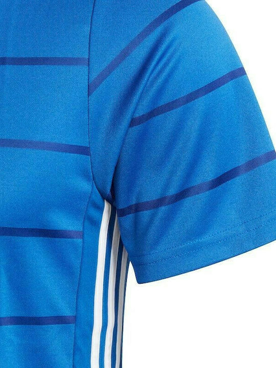 Adidas Campeon 21 Men's Short Sleeve T-shirt Blue