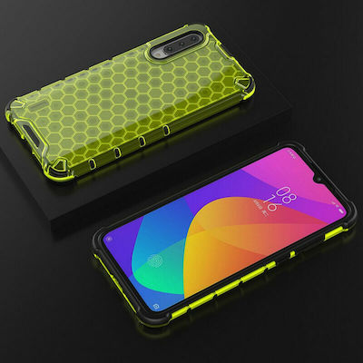 Hurtel Honeycomb Armor Back Cover Πράσινο (Xiaomi Mi A3)