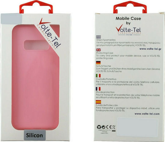 Volte-Tel Silicon Tpu Back Cover Σιλικόνης Ροζ (Galaxy Note 9)