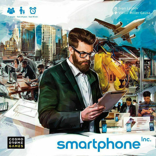 Board Game Smartphone Inc for 1-5 Players 12+ Years Old (EN) Arcane Wonders