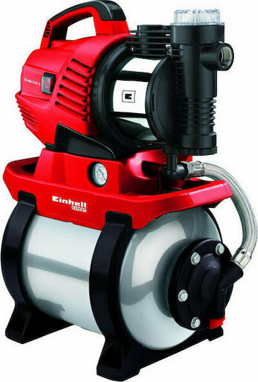 Einhell Geww 5537 E Einstufig Einphasig Wasserdruckpumpe mit Behälter 20 Liter 550W