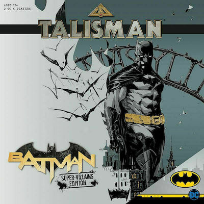 USAopoly Joc de Masă Talisman Batman Super-Villains Edition pentru 2-6 Jucători 10+ Ani TS010-103