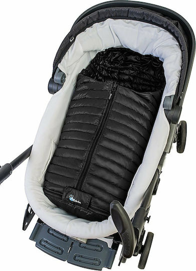 Altabebe Ultra Light Down Ποδόσακος Καροτσιού Αδιάβροχος Γκρι με Fleece Επένδυση 75x45εκ.