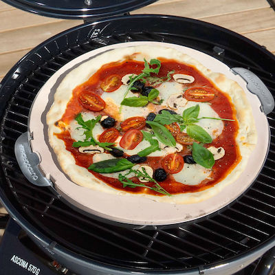 Outdoorchef 420/ 480 Backblech Pizza mit Stein Wohnung Oberfläche 32.5cm