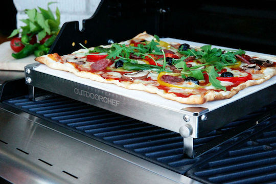Outdoorchef Πλάκα Ψησίματος Πίτσας με Πέτρινη Λεία Επιφάνεια 37x37x6εκ.