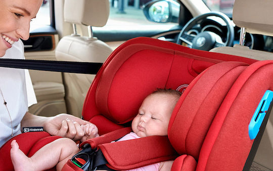 Kinderkraft Vado Καθισματάκι Αυτοκινήτου με Isofix Red 0-25 kg