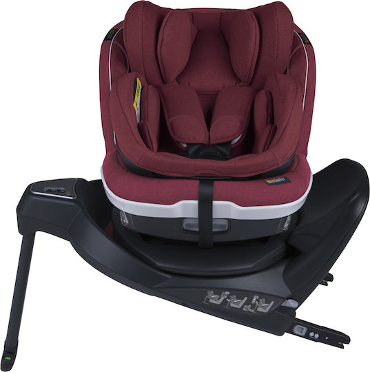 BeSafe iZi Twist B Καθισματάκι Αυτοκινήτου i-Size με Isofix Burgundy Μelange 0-18 kg