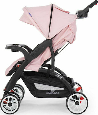 Kikka Boo Airy 2 in 1 2 în 1 Cărucior pentru copii Potrivit pentru Nou-născut roz melange 8.6kg