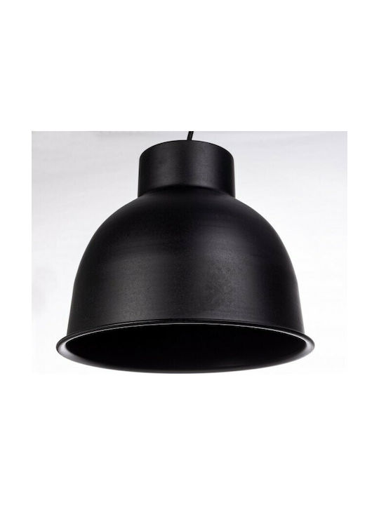 Bizzotto Maribel Pendant Light Single-Light Bell for Socket E27 Black