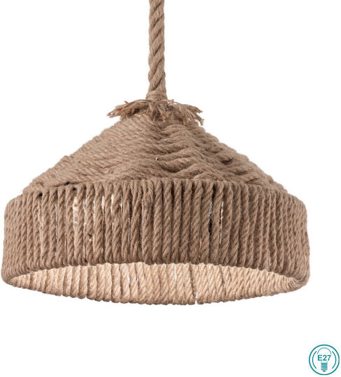 Ideal Lux Canapa SP1 Hängelampe Beige 41x45x24.5cm Ideal Lux Canapa SP1 Hängelampe Beige 41x45x24.5cm
