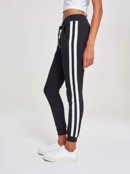 College Sweatpants Jogger Black