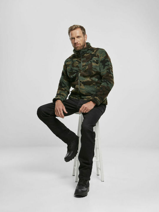 Herren Fleecejacke Mehrfarbig
