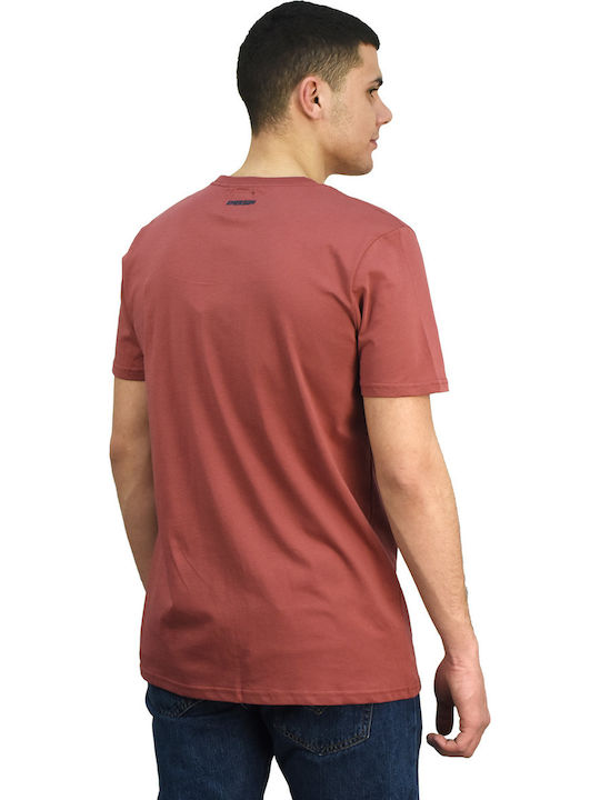 Emerson Men's Short Sleeve T-shirt Dusty Berry