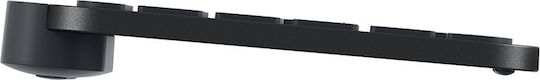 Logitech MX Keys με Στήριγμα Καρπού Ασύρματο Bluetooth Πληκτρολόγιο Αγγλικό US