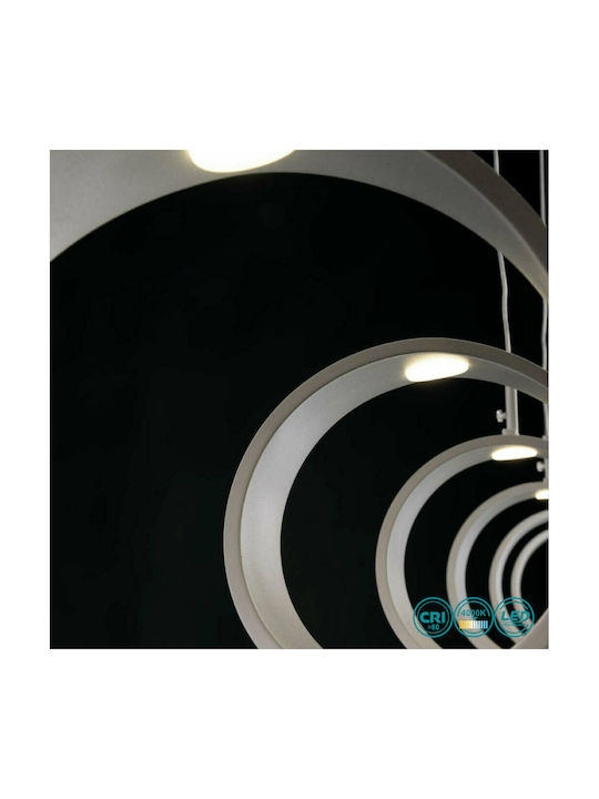 Fan Europe Helix Hängelampe Weiß Schiene 125x13.5x120cm.