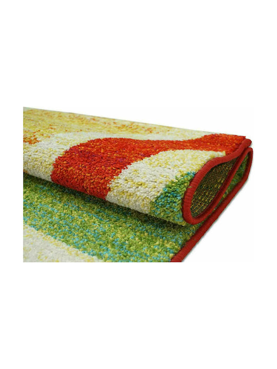 Alexander Carpets 6598 Teppich Rechteckig Synthetisch,Polyester/Cotton/Leather Swing Multi