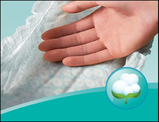 Pampers Klebeband-Windeln Active Baby Nr. 3 für 6-10kg 90cm