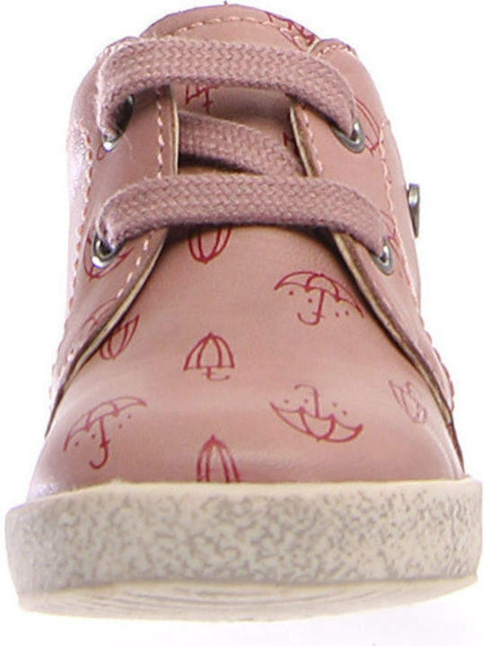 Conte 1M02 Kids Sneakers High Anatomic Pink