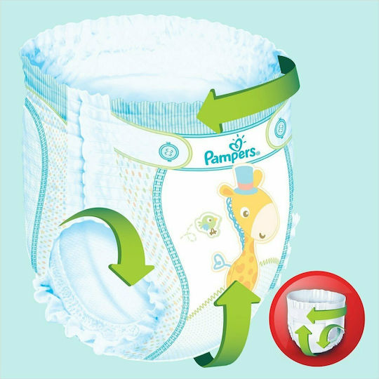 Pampers Πάνες Βρακάκι Pants Monthly Pack No. 6 για 16+kg 132τμχ