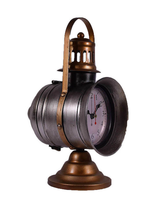 SP Souliotis Tabletop Clock with Indicators in Lantern Design 11-098-2