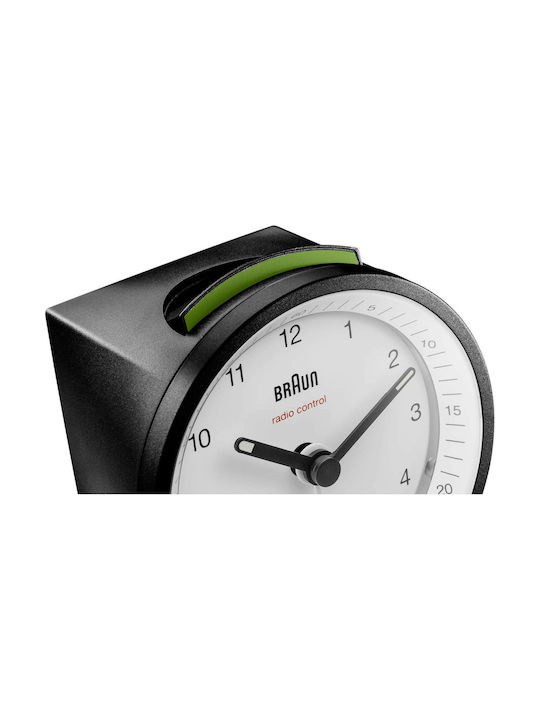 Braun BC 07 BW-DCF Silent Tabletop Clock Black 67017