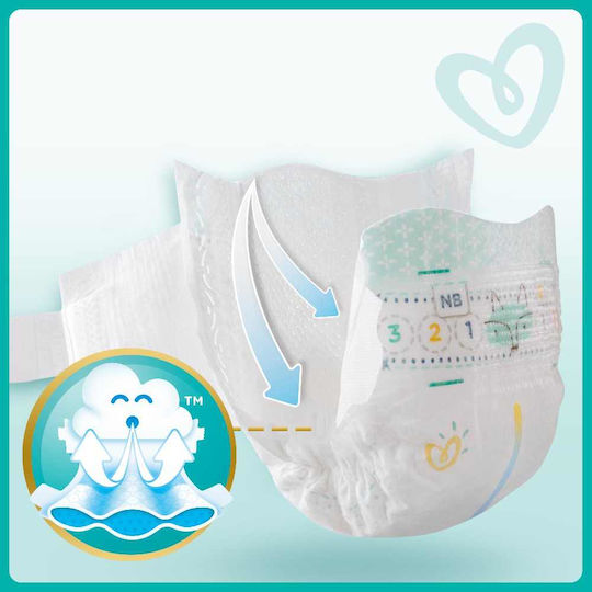 Pampers Tape Diapers Premium Care No. 2 for 4-8kg 46pcs
