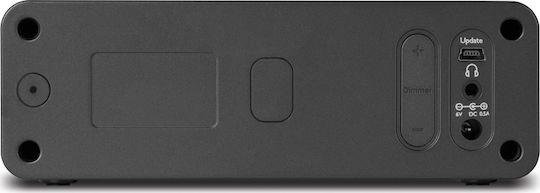 Technisat Digit Radio 51 Επιτραπέζιο Ψηφιακό Ρολόι LCD με Ξυπνητήρι & Ραδιόφωνο Γκρι 0000/4981