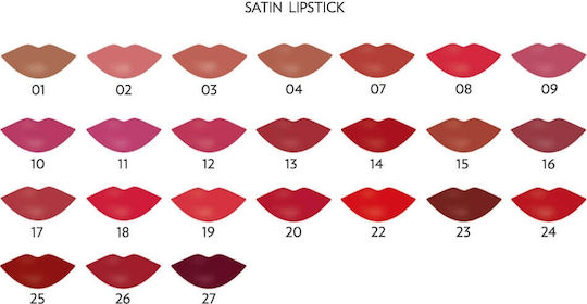 Golden Rose Satin Lipstick Satin 19 4.2gr