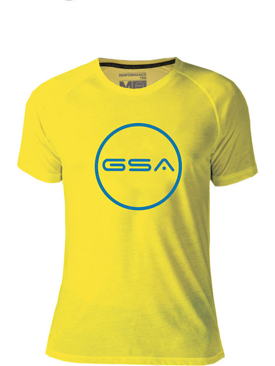 Superlogo Circle 1719038 Sportliches T-Shirt Gelbe