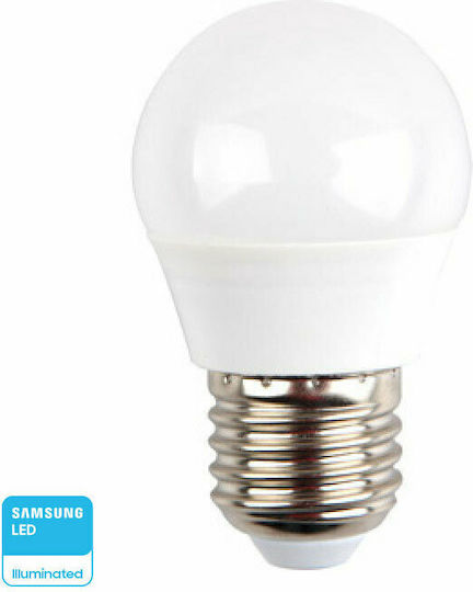 V-TAC VT-245 LED Bulb 4.5W for Socket E27 and Shape G45 Warm White 470lm