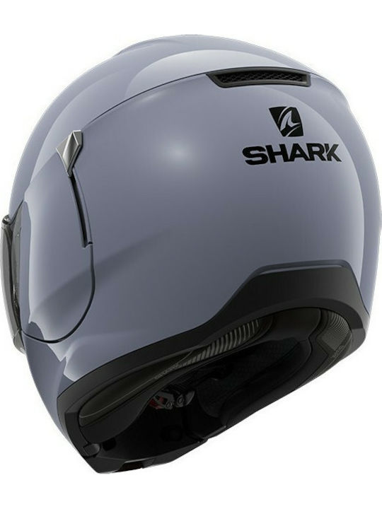 Shark Evojet Flip-Up Helmet 1450gr Grey Glossy