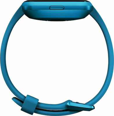Fitbit Versa Lite Aluminiu 36mm Rezistent la apă Ceas inteligent cu pulsometru (Marina Blue)