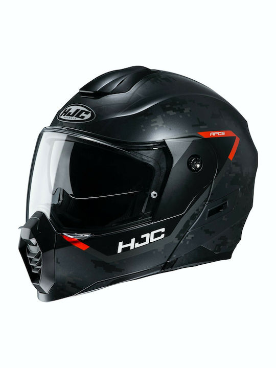 HJC C80 Bult Flip-Up ECE 22.05 Black/Orange/White