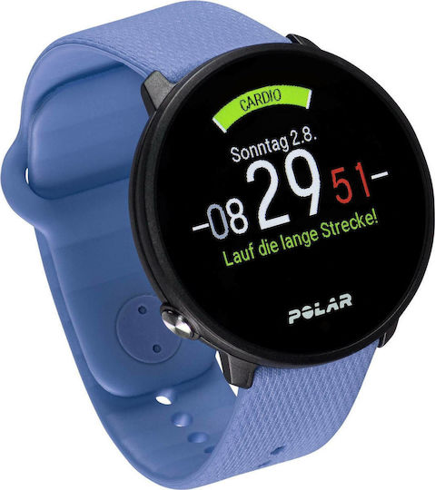 Polar Unite Wasserdicht Smartwatch mit Pulsmesser (Blau)