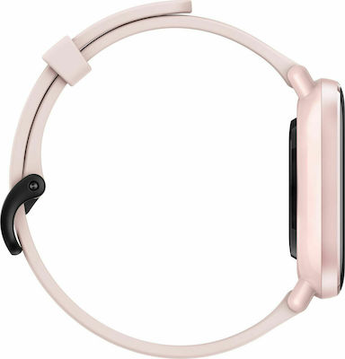 Amazfit GTS 2 Mini 40mm Αδιάβροχο Smartwatch με Παλμογράφο (Ροζ)