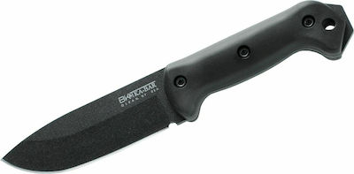 Ka-Bar Becker Campanion Messer Überleben Schwarz mit Klinge aus Stahl in Scheide