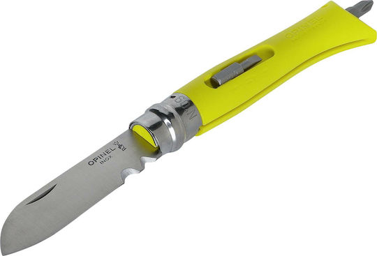 Opinel Νo 9 Inox Do It Σουγιάς Yourself Yellow