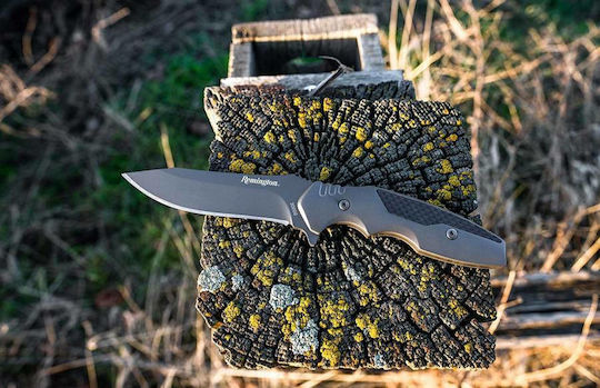 Remington Tactical Series Fixed Blade Messer Schwarz in Hülle