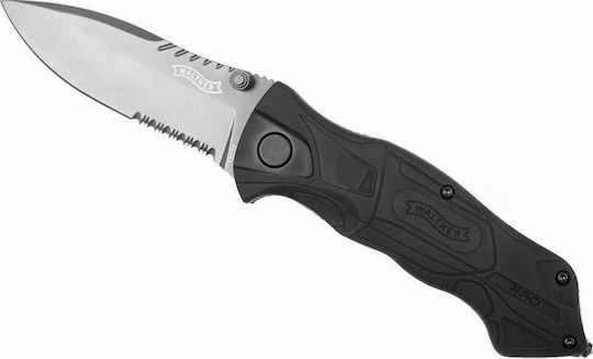 Walther Pro Briceag Black Tac în Toc