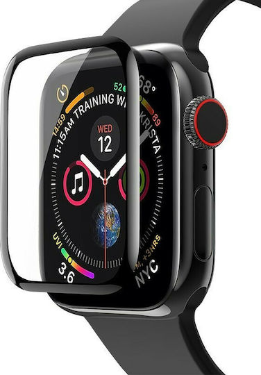 Hoco Curved High-Definition Full Face Tempered Glass pentru Apple Watch 44mm 1buc 28495