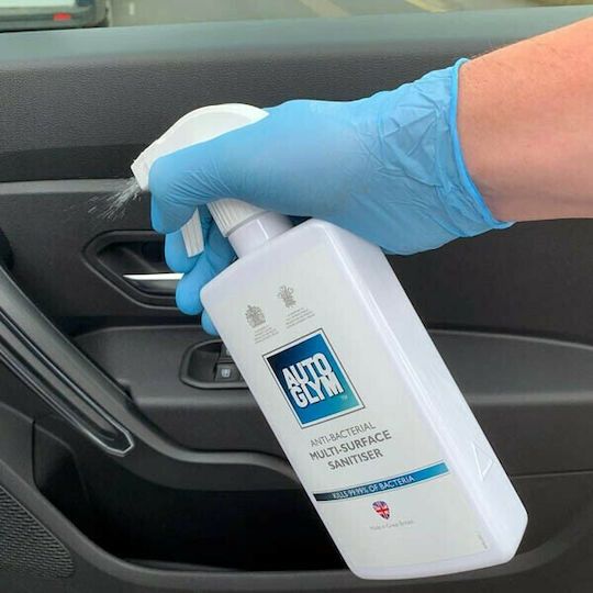 AutoGlym Anti-Bacterial Multi-Surface Sanitiser Spray de curățare și lustruire pentru bord auto 500ml