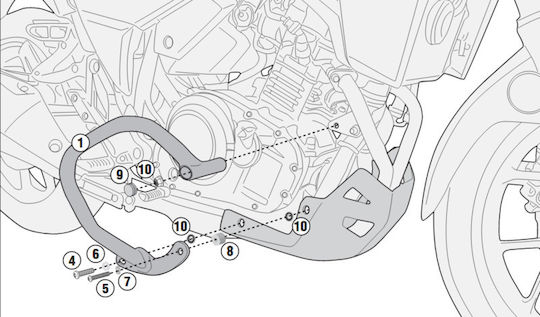 Givi Protective Grill for Suzuki V-Strom 250 17-18