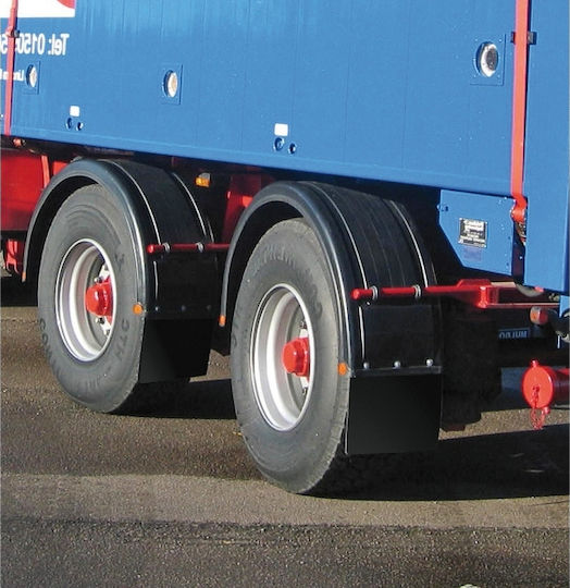 Lampa Front and Rear Car Mudguards Approved Pair of Mudguards E1 30x37x50x35cm 2pcs