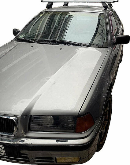 Menabo Autodachträger Aluminium 112cm für BMW Serie 3 4D 2024 mit Dachträgerfüßen