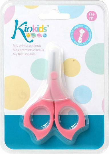Kiokids Baby Nail Scissors Pink