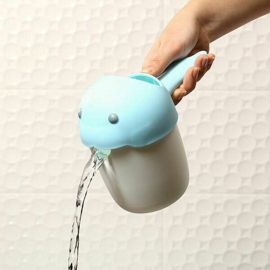 Babyono Rinse Cup Whale Blue 1pcs