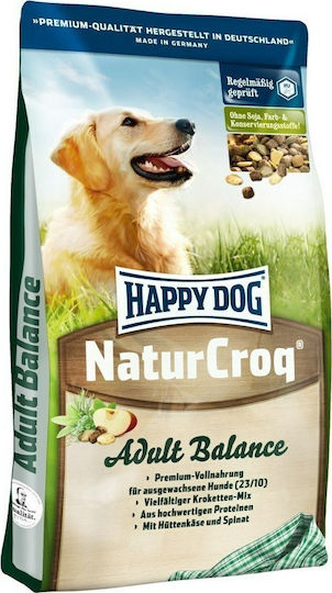 Happy Dog NaturCroq Adult Balance 4kg Dry Food for Adult Dogs with Corn and Poultry