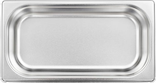 vidaXL Σκεύος Gastronorm Ανοξείδωτο GN1/3 με Βάθος 65mm (8τμχ) Τεμ Gn Χιλ Ατσάλι